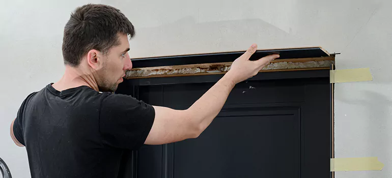 Wood Door Hole Repair in Altamonte Springs, FL